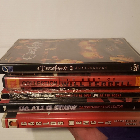 Lot of 5 DVDs Live Performances from Rob Thomas, Carlos Mencia etc... - Picture 1 of 7